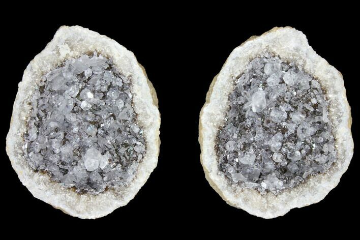 Keokuk Geode with Calcite Crystals - Missouri #96562